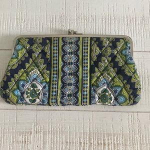 Vera Bradley Double Kiss Lock Wallet in Cambridge